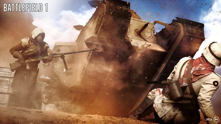 Мачове между 64 души на Battlefield 1 - стрийминг от Е3 2016