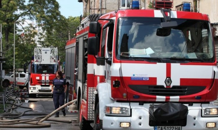 Умишлен палеж в магазин в центъра на столицата
