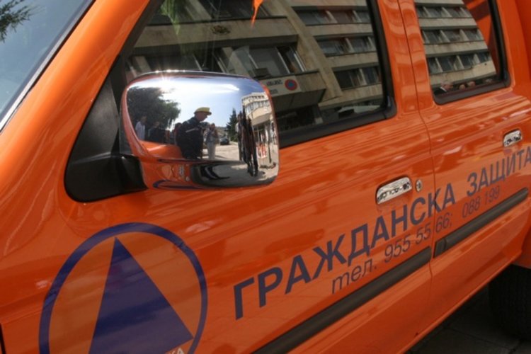 Със стълба и въжета сваляха куче от покрив в Смолян