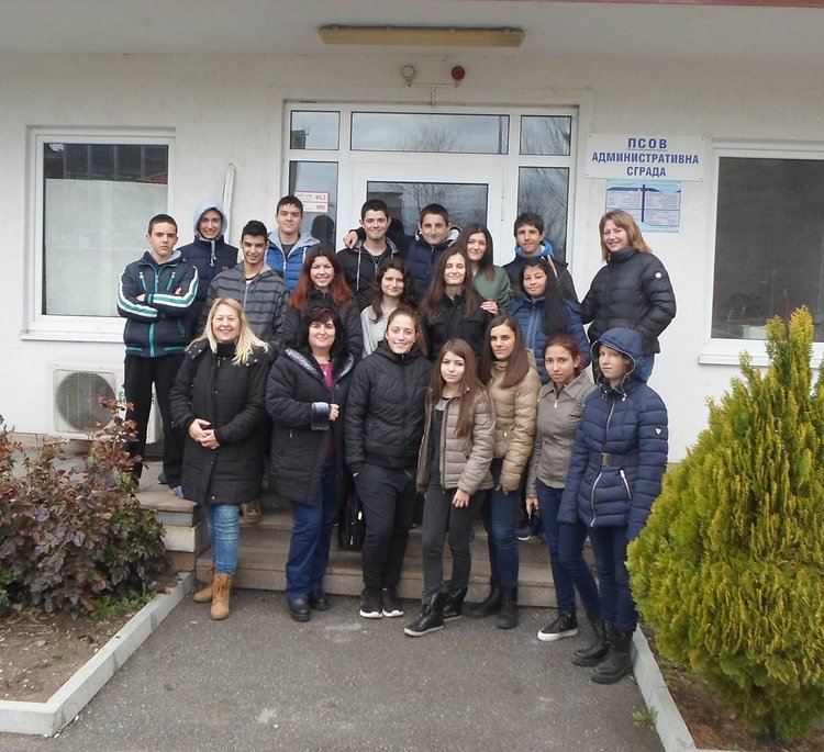 Каравеловци посетиха Пречиствателната станция за отпадъчни води край Димитровград