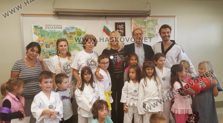 Дейзи Ланг и Антон Касабов с открит урок за шампиони прeд българчетата в LA