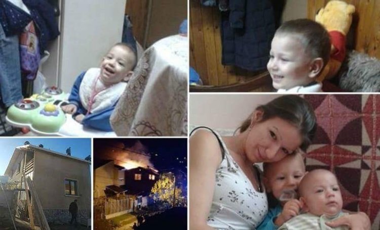 Общината отпусна еднократна помощ на семейството от Тополово, чиято къща изгоря при пожар