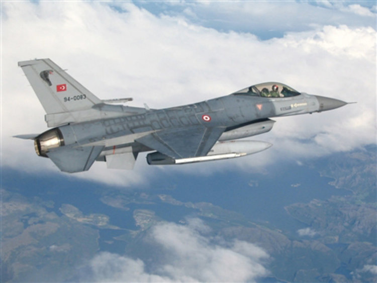Турски Ф-16 се разби