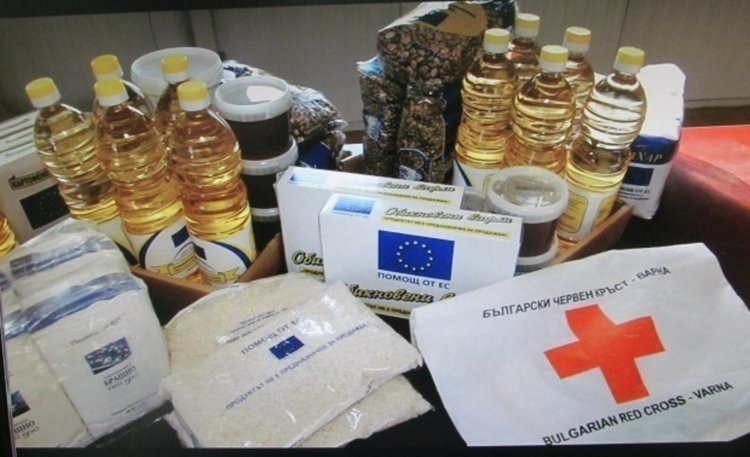 На 14 февруари започна отново раздаването на продукти по линия на БЧК