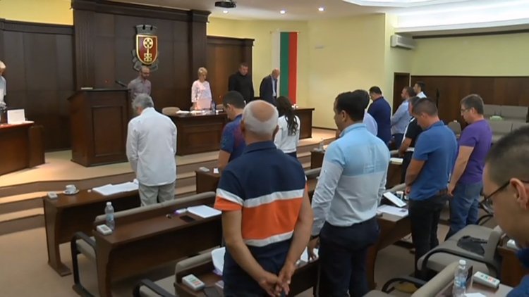 Първият демократично избран кмет на Хасково Стоян Илиев със званието Почетен гражданин