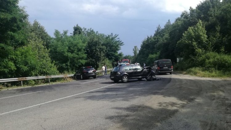 Мъртвопиян предизвика катастрофа на входа на Кърджали при Калинка