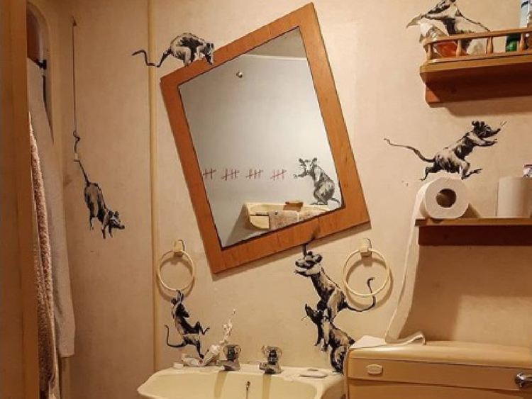 Banksy: Жена ми мрази, когато работя от дома