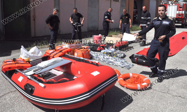 Хасковската противопожарна служба с нова алпийска техника