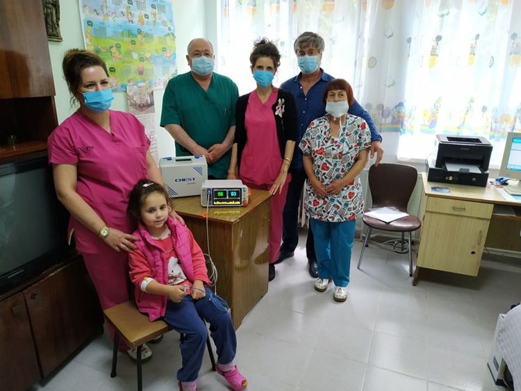 "Капачки за България" дариха апаратура за детското отделение в златоградската болница