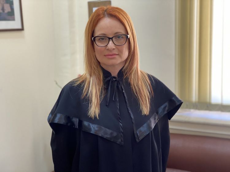 Капка Вражилова положи клетва като младши съдия в Окръжен съд - Хасково