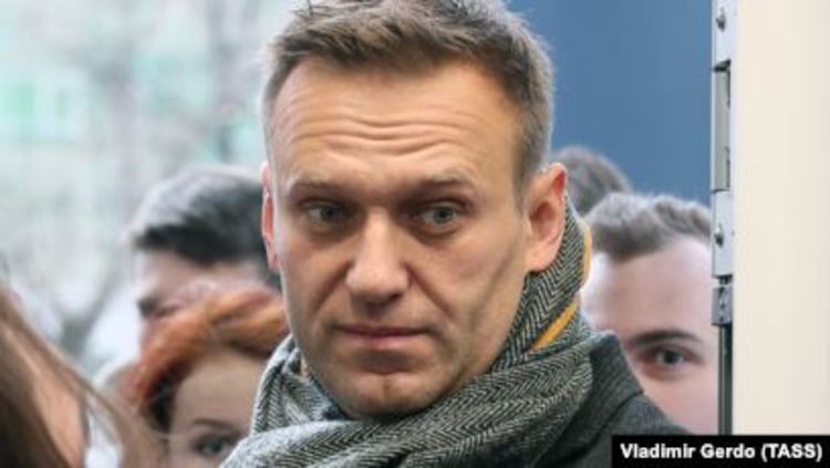 Навални отровен с нервнопаралитичен агент от групата "Новичок"