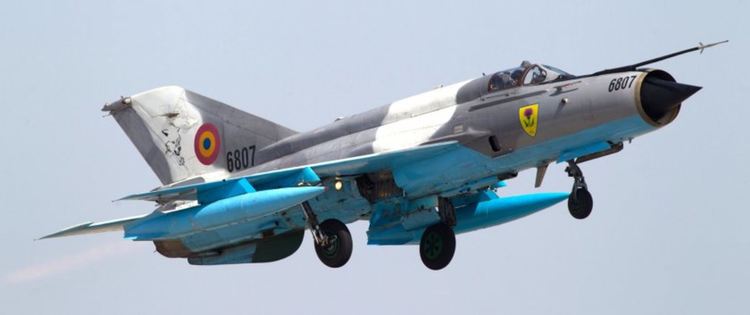 МиГ-21 се разби в Румъния