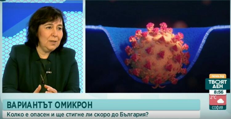 Проф. Петрова: Омикрон вероятно вече е в България