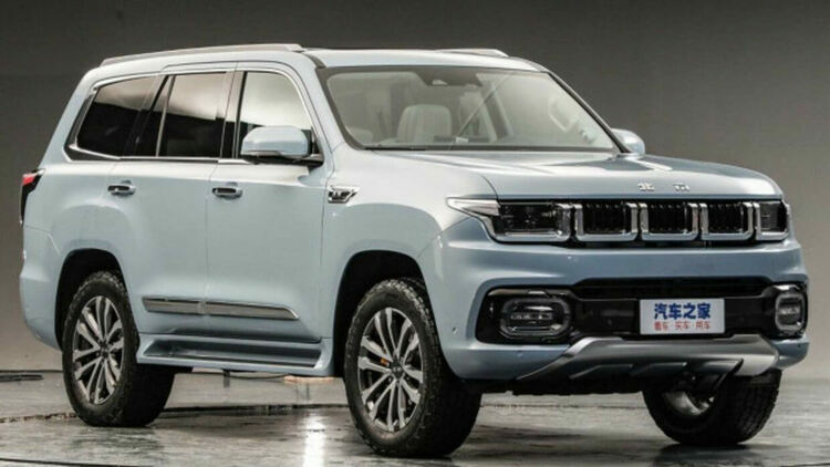 Китайска марка кръстоса Land Cruiser и Jeep