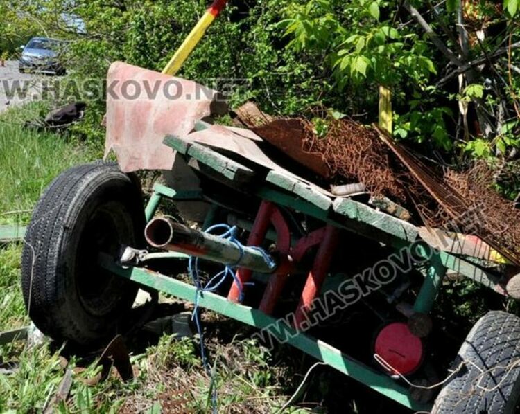 Жена пострада в ударена от кола каруца