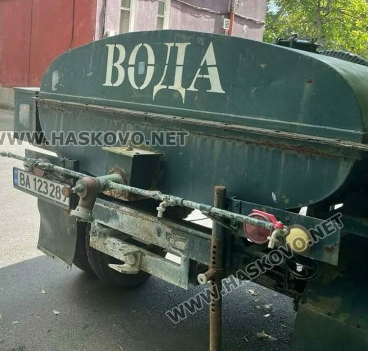 Водоноска в с.Константиново до отстраняване на авария
