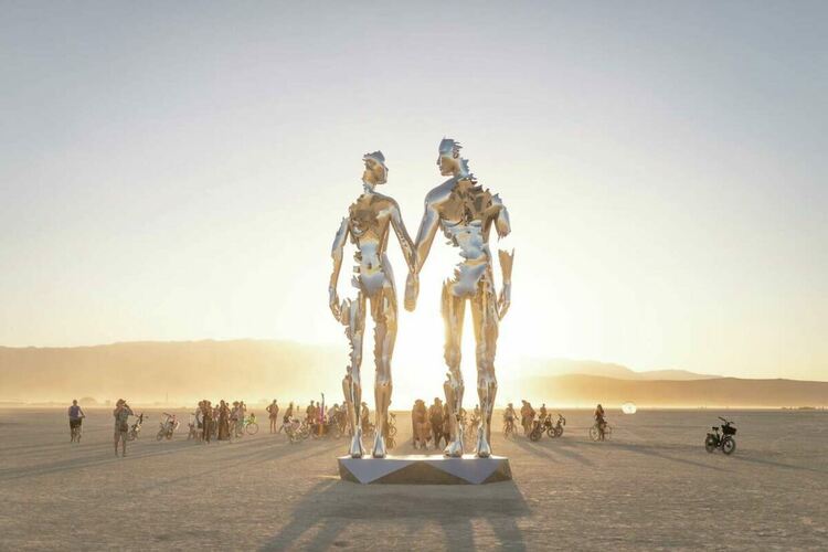 Луди кадри от Burning Man 2022