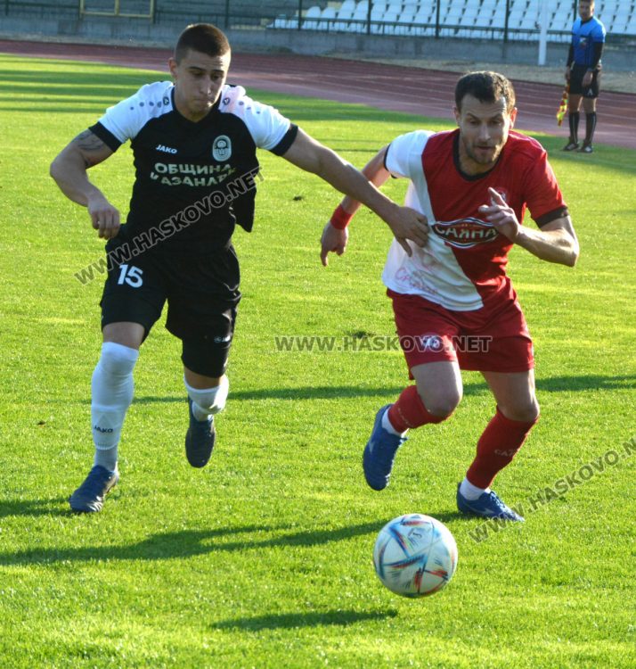 „Саяна Хасково“ и „Розова долина“ с равенство – 1:1 на „Ямача“