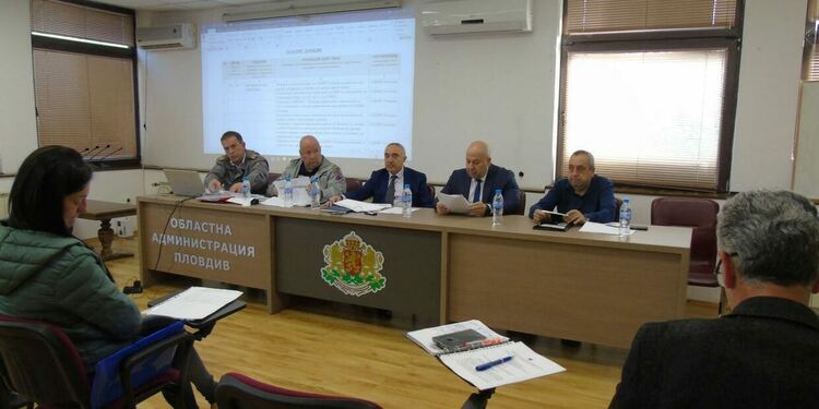 Областният щаб проведе учение за защита на населението при евентуална радиационна авария