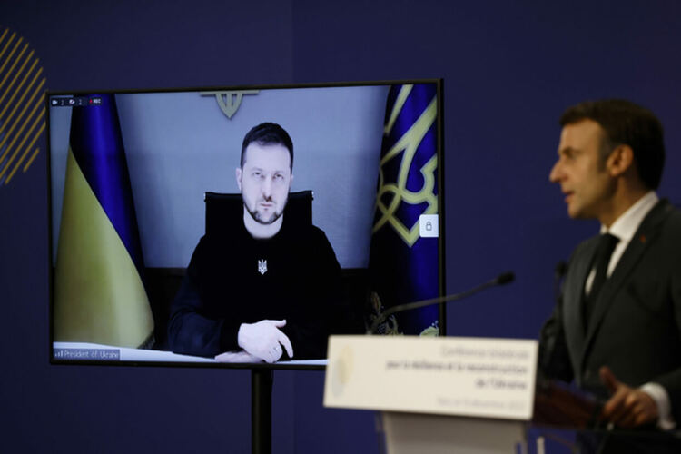 Макрон ще се срещне със Зеленски тази вечер в Париж в присъствието на Шолц
