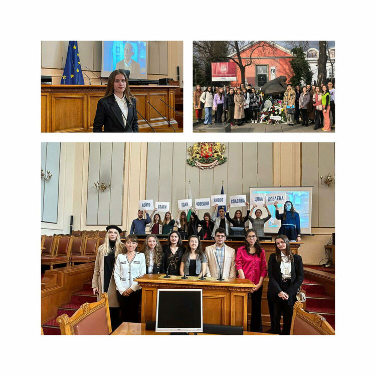 Виктория Пламенова от Езиковата е лауреат на Международен младежки конкурс