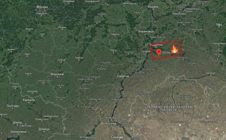 В града на Чапаев се взриви най-големият завод за взривни вещества в Русия