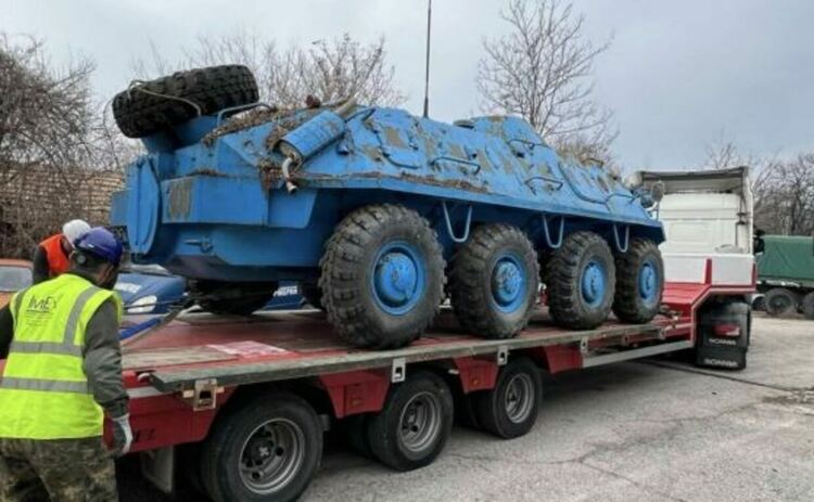 Вижте как Украйна модернизира българските БТР-и. Скоро отиват на фронта
