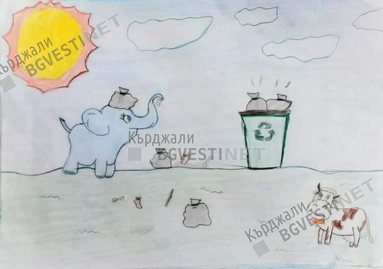 Рисунка на ученичка от ОУ”П.Яворов” ще бъде експонирана в изложба в Народното събрание