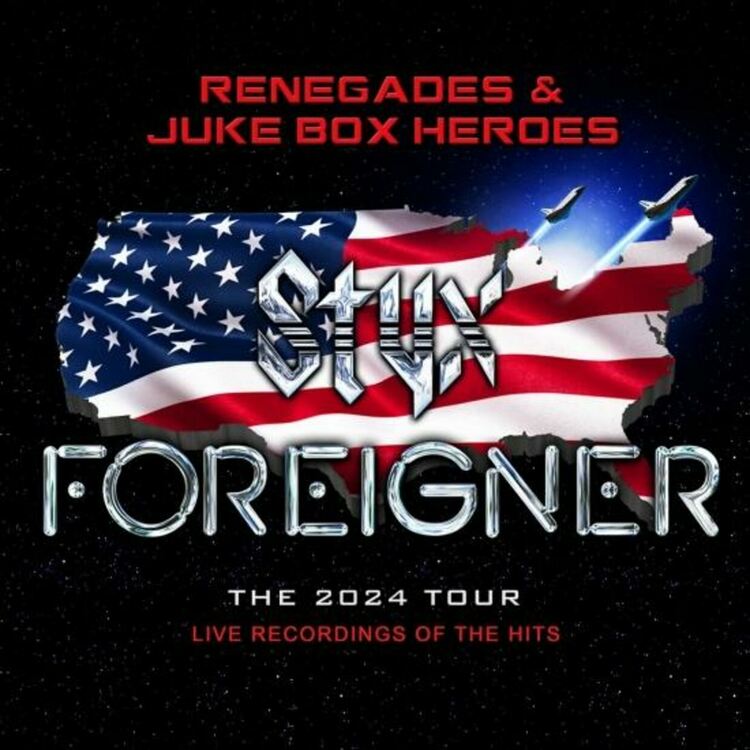 Foreigner и Styx издават съвместен лайв албум, „Renegades & Juke Box Heroes“