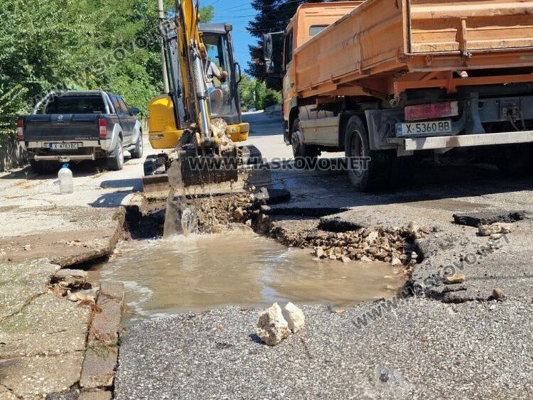 Нова авария - южната част на Хасково остава без вода днес