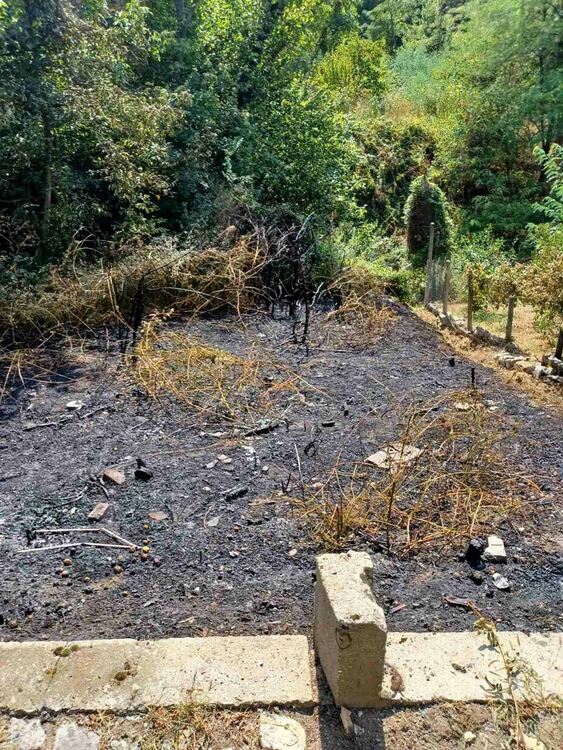 Пожар избухна в село Бачково 