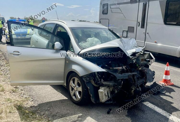 Дете и жена пострадаха при катастрофа на околовръстния път край Хасково