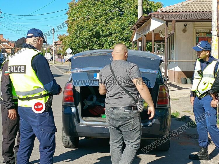 Полицейска акция срещу изборната търговия се проведе в 3 хасковски общини 