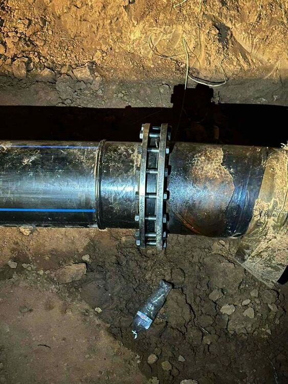 Подмениха 120 м водопровод за Любимец без спиране на водата