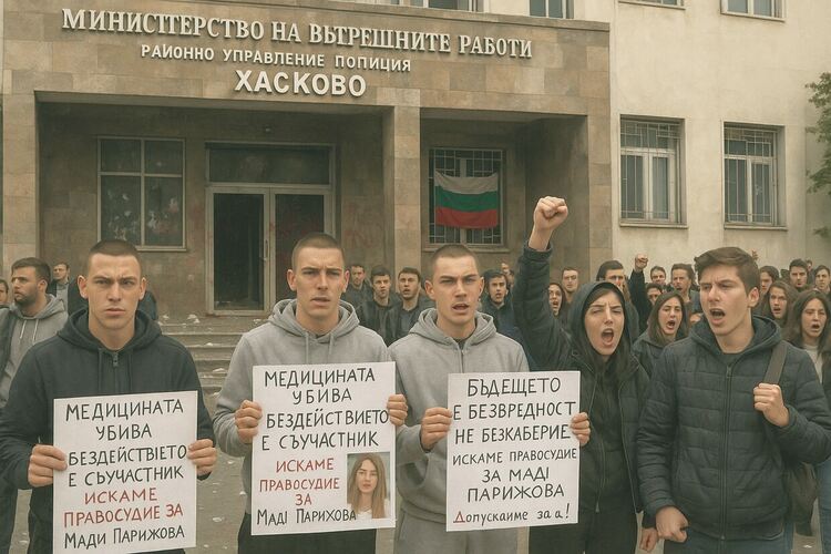 Трагедия, напрежение и слухове: Какво се случва в Хасково след убийството на Маги?