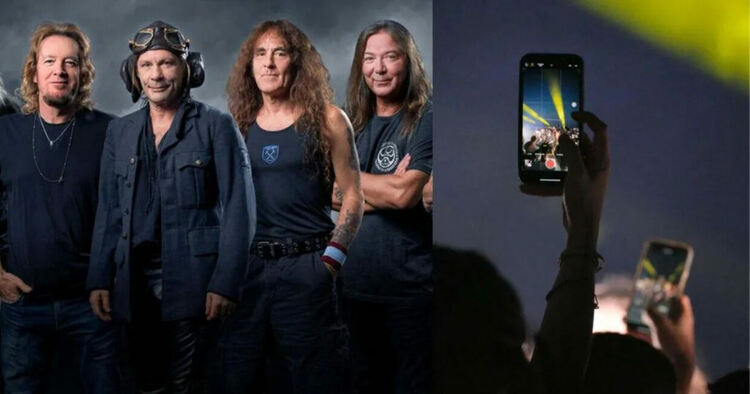 Iron Maiden официално помолиха да не използваме телефоните си на новото им турне
