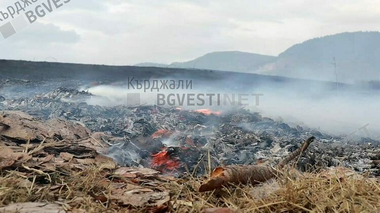 Пожари в района на селата Тополчане и Поточница 