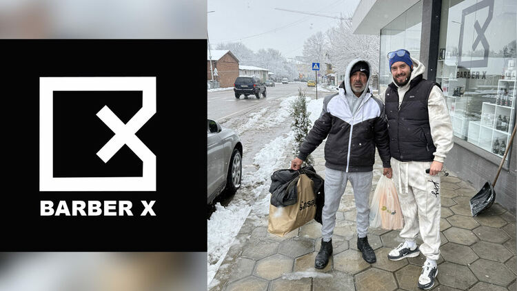 Хасковската бръснарница „Barber X“ с жест на човечност и съпричастност