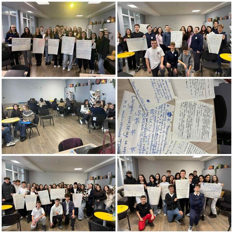 Езиковата гимназия „Христо Ботев“ представи концепция за интердисциплинарен урок пред партньорите си от ММПС