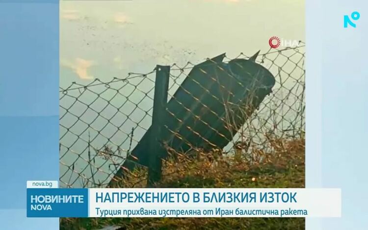 Иран удари с дрон и ракети в Азербайджан