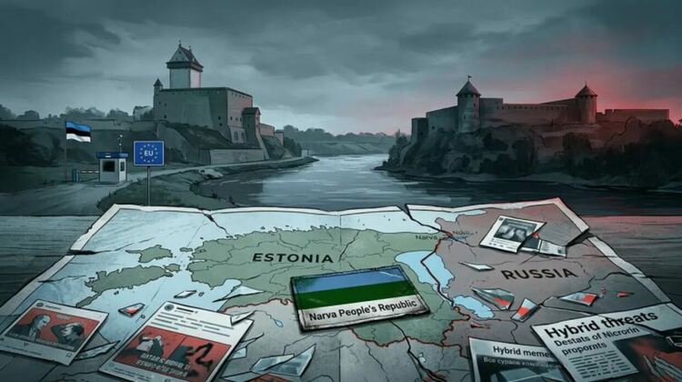 Руска партенка за отделянето на ''Народна република Нарва'' ужаси естонците