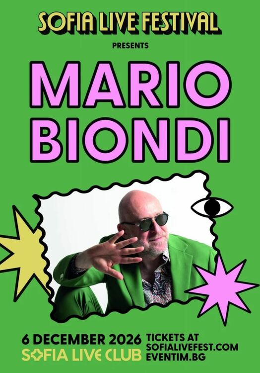 Гласът на съвременния соул Mario Biondi се завръща в София с юбилейно турне