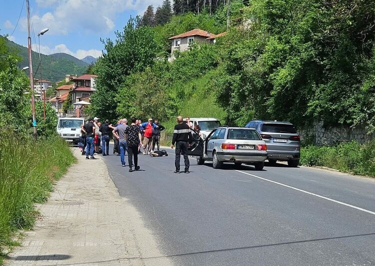 Жена моторист катастрофира на изхода на Смолян в посока Мадан