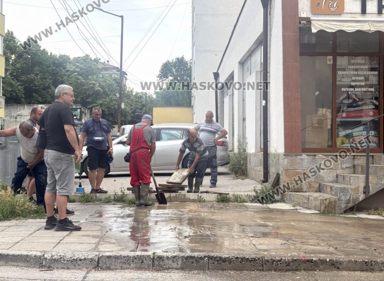 ВиК отстранява авария в Хасково, в индустриална зона и села от областта
