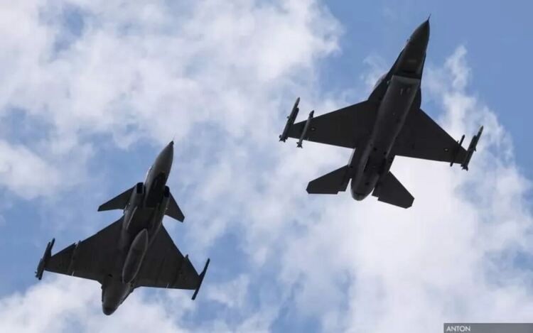 За първи път български F-16 участват в международно учение