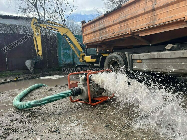 ВиК: Авария в главен водопровод засегна пет хасковски квартала