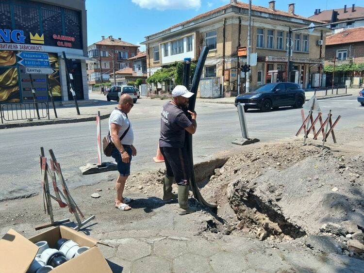 ВиК: Възстановено е водоподаването в засегнатите райони в Хасково