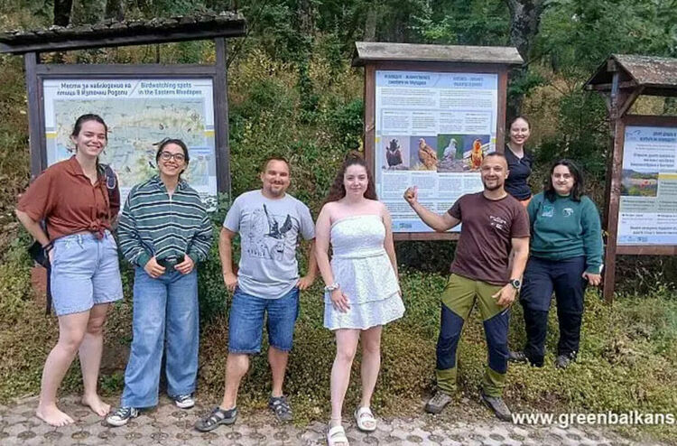 Опазване на египетския лешояд в Маджарово: обучение на бъдещи ветеринари 