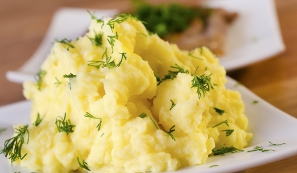 Чесново картофено пюре