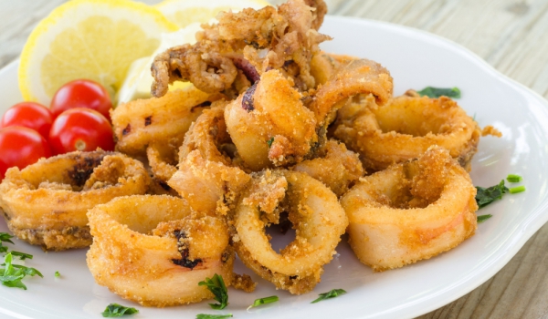 Пържени калмари